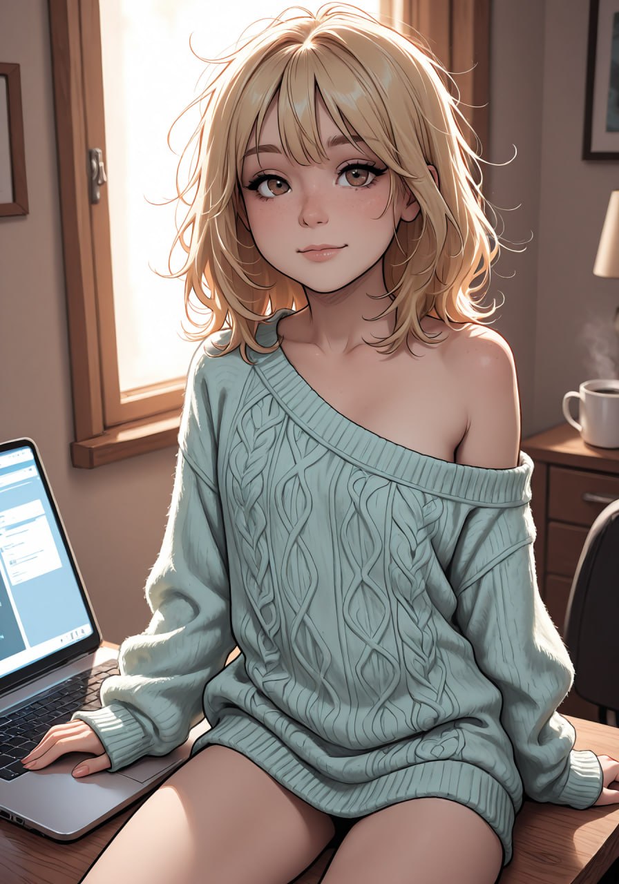 desk sweater